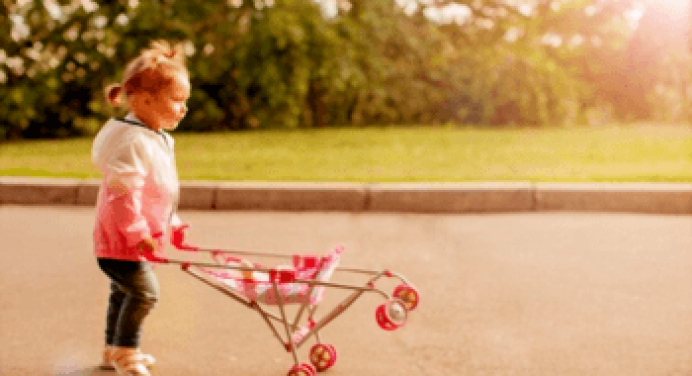 girls toy buggy