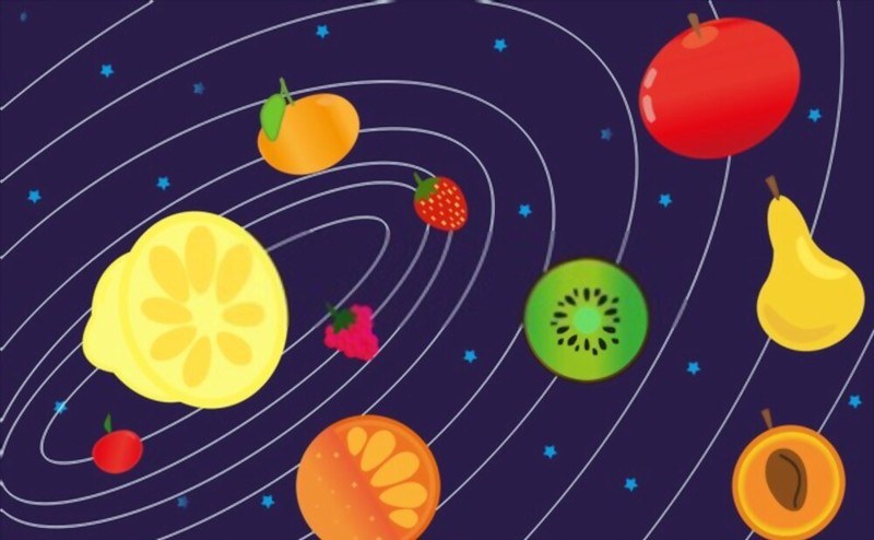 Eat a Fruity Solar System