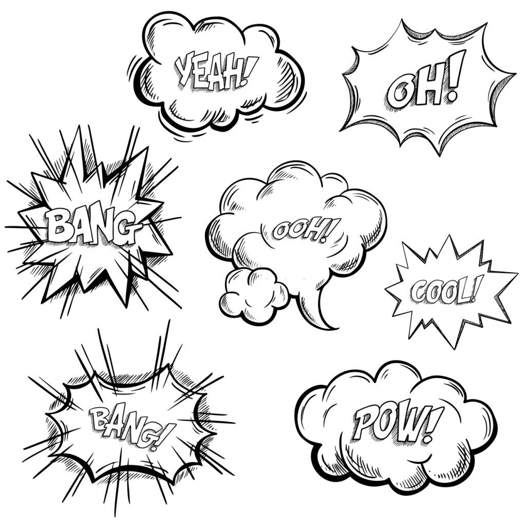 Illustrate Onomatopoeia Words