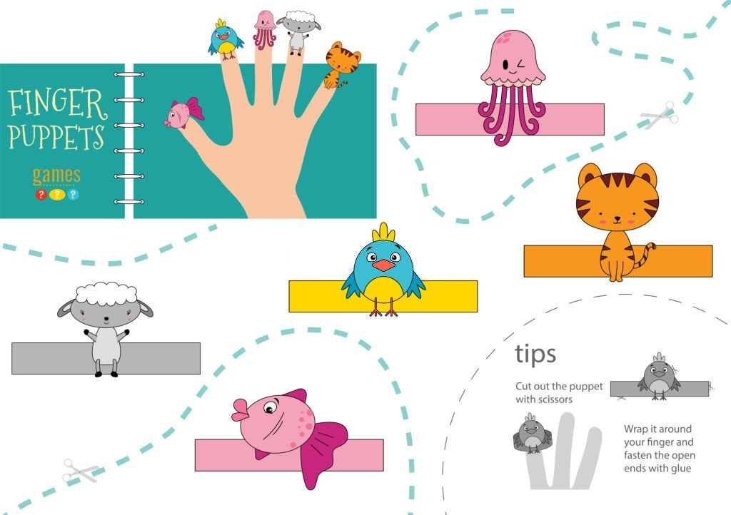 Make a Set of Finger Puppets