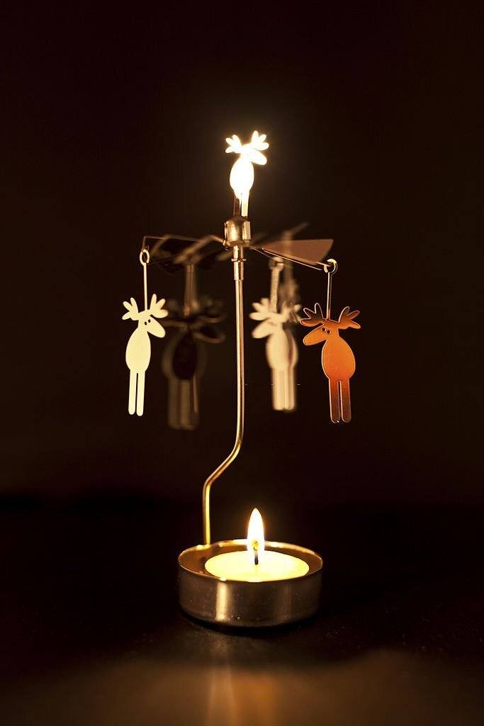 Spin a Candle Carousel