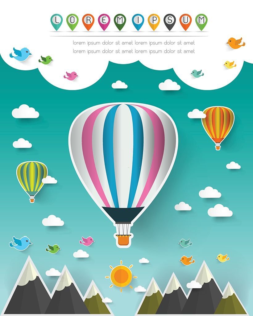 Create Some Hot Air Balloon Art