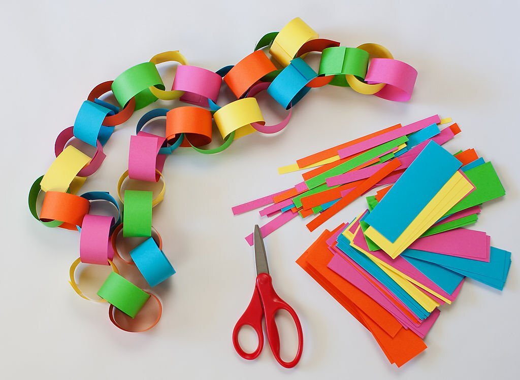 Assemble a Pi Day Paper Chain